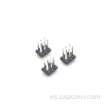 Conector de cabezal de clavija de paso de 4,2 mm recto 6P